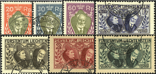 [7820.72.02] 1928, 70. Regierungsjubiläum des Fürsten Johann II.