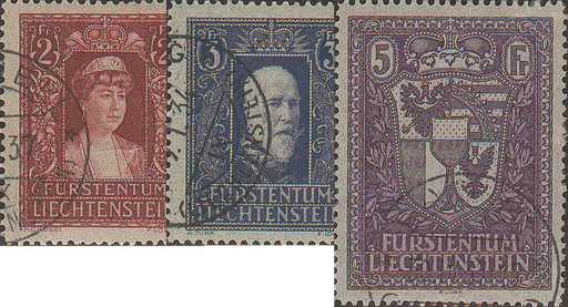 [7820.119.02] 1933-1935, Fürstenpaar und Landeswappen