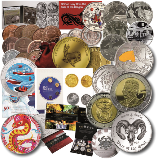 [7983.2017.04] 12 versch. Sonder- und Kursmünzen
