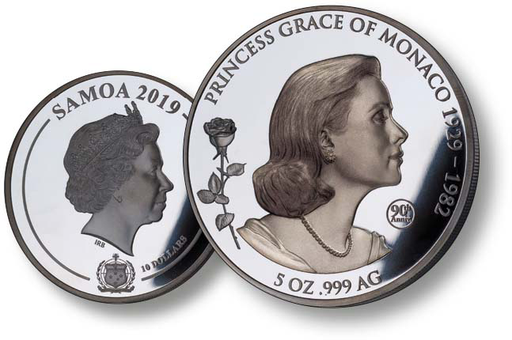 [7984.2019.43] 2019, Grace Kelly - Fürstin von Monaco, Samoa