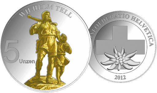 [7990.2012.01] 2012, 5 Unzen "Willhelm Tell"