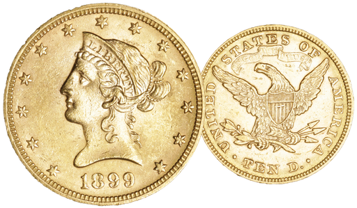 [7997.1899.01] 1899, 20 USD "Liberty Head"