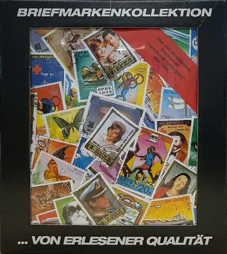 [9510.2012.03] Über 450 verschiedene Briefmarken aus aller Welt